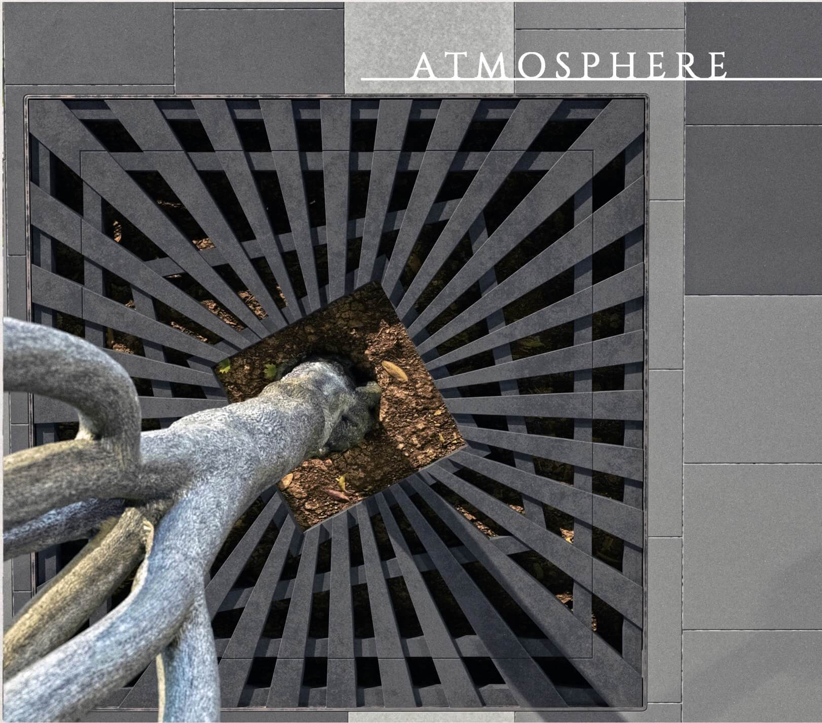 Приствольная решетка для дерева ZKING ATMOSPHERE 1.2х1.2м Черная в Сухуме фото