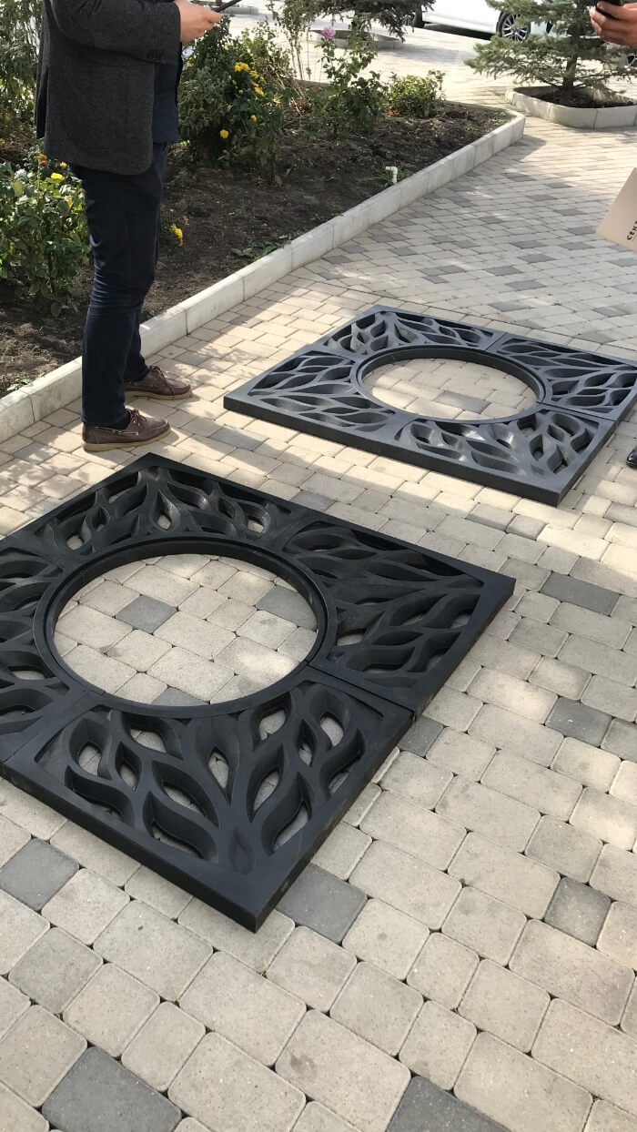 Приствольная решетка для дерева ZKING CRUST 1.2х1.2м Черная в Сухуме фото