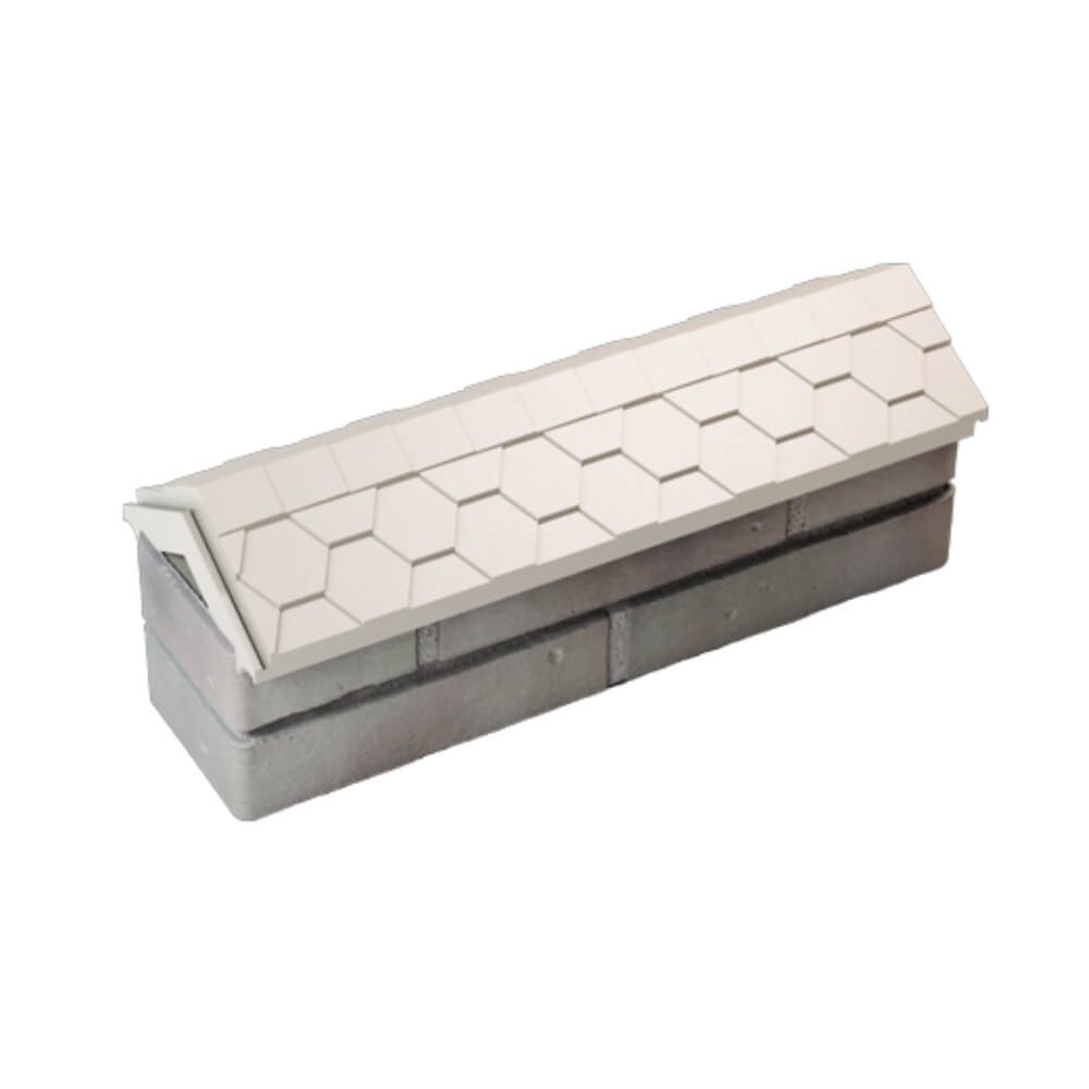 Парапет Zking Эверест Бежевый с посадкой на 0.5 кирпича (130мм) в Сухуме фото