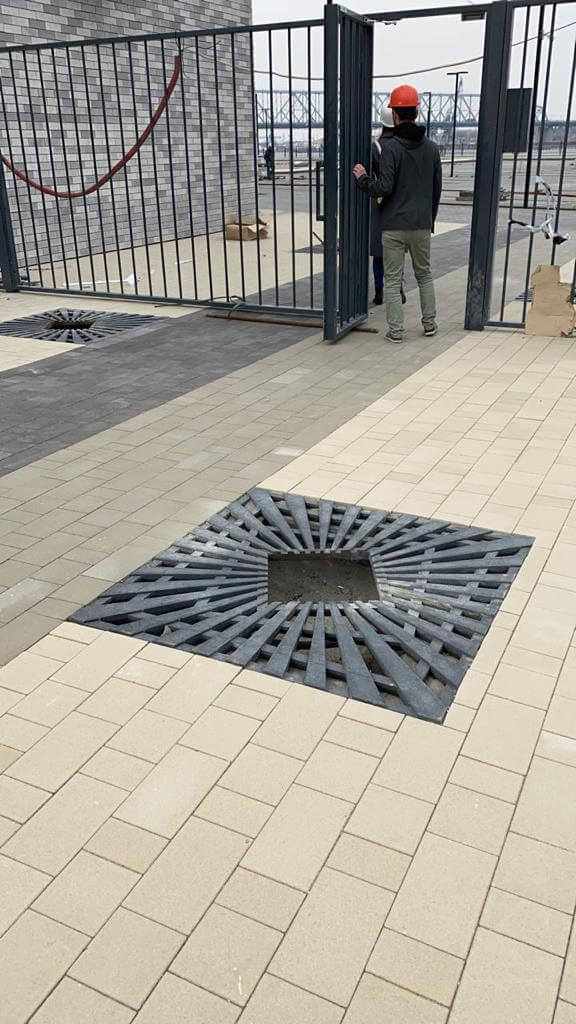 Приствольная решетка для дерева ZKING ATMOSPHERE 1.2х1.2м Черная в Сухуме фото