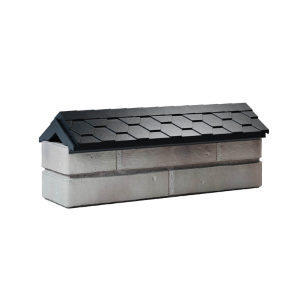 Парапет Zking Эверест Черный с посадкой на 0.5 кирпича (130мм) Сухум фото