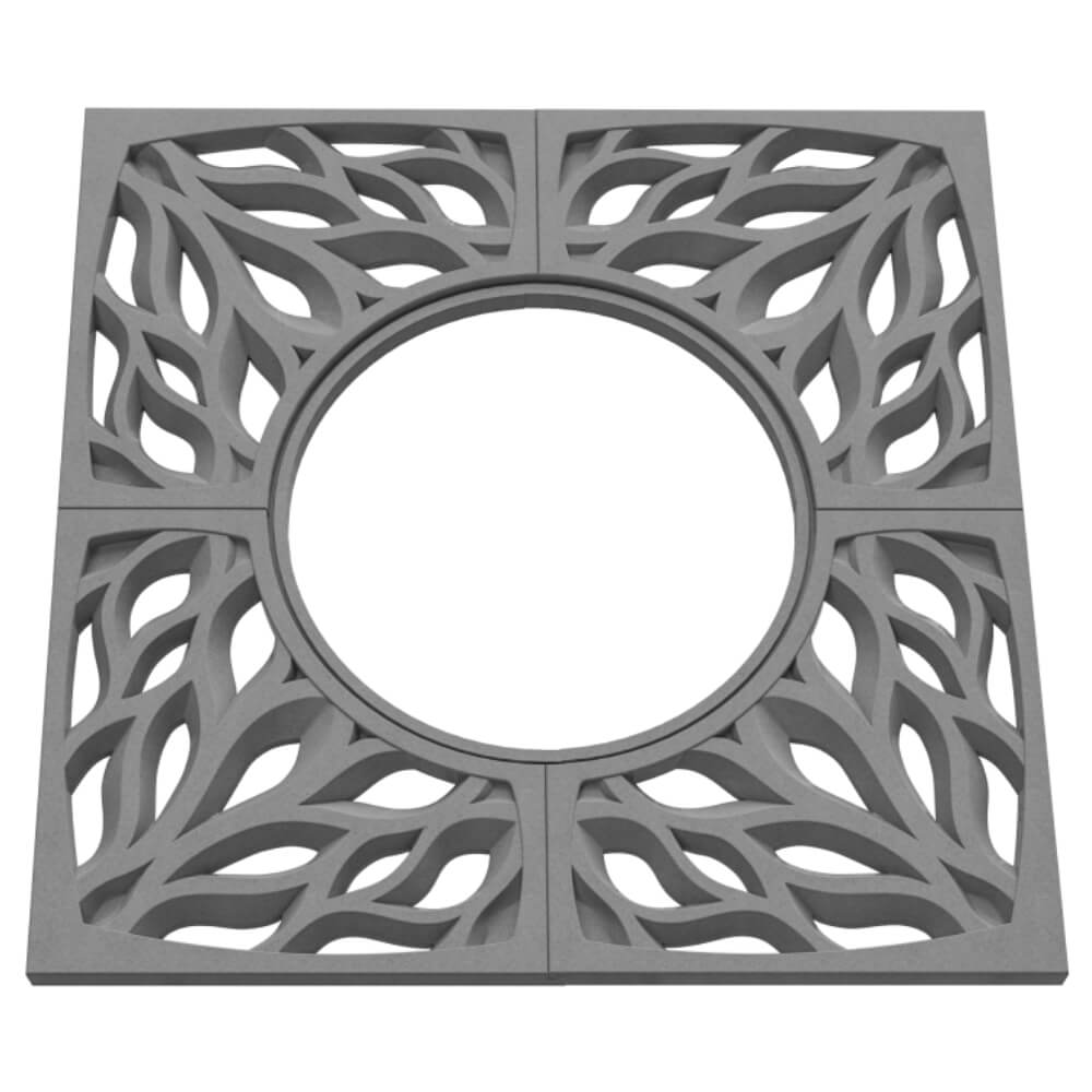 Приствольная решетка для дерева ZKING CRUST 1.2х1.2м Серая в Сухуме фото