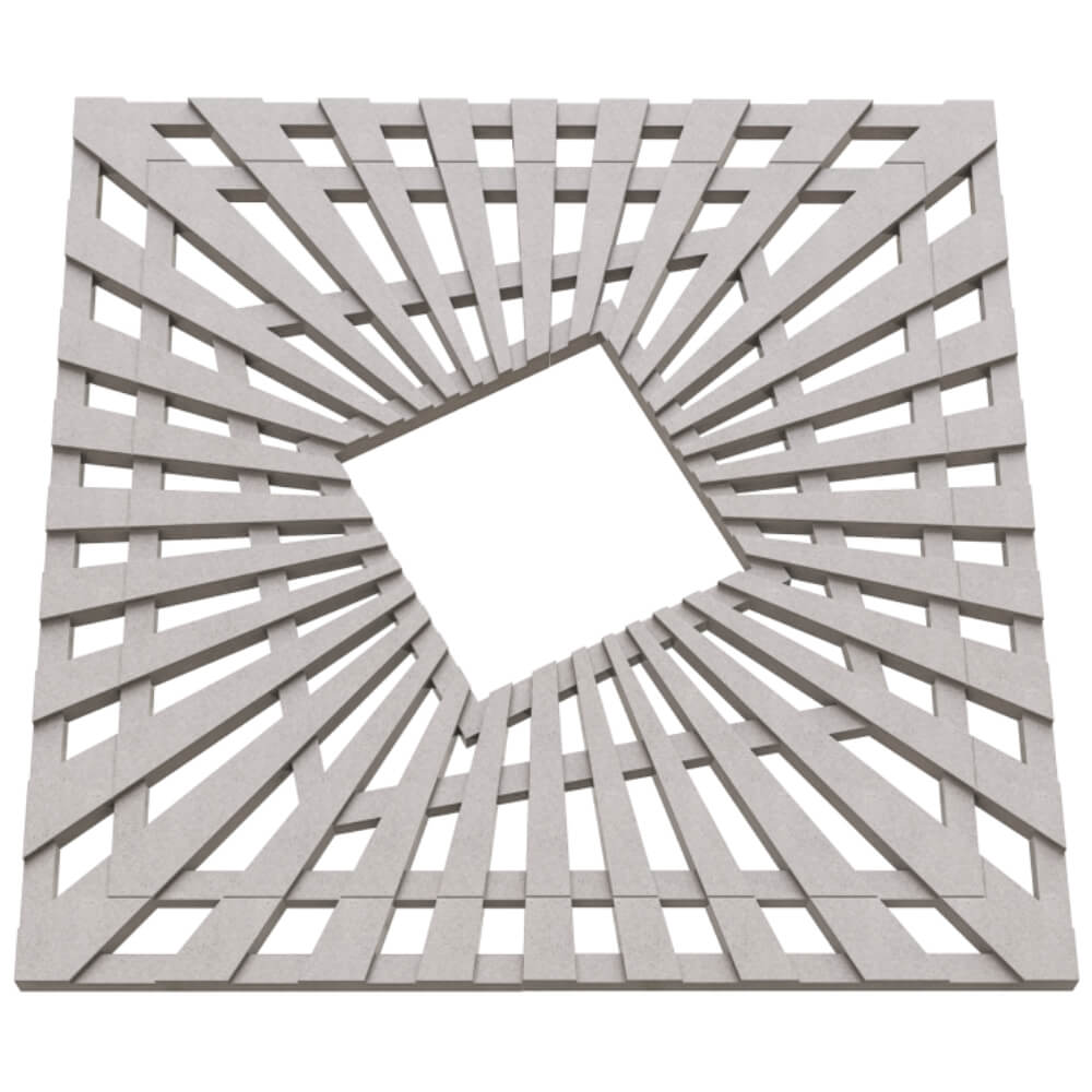 Приствольная решетка для дерева ZKING ATMOSPHERE 1.2х1.2м Бежевая в Сухуме фото