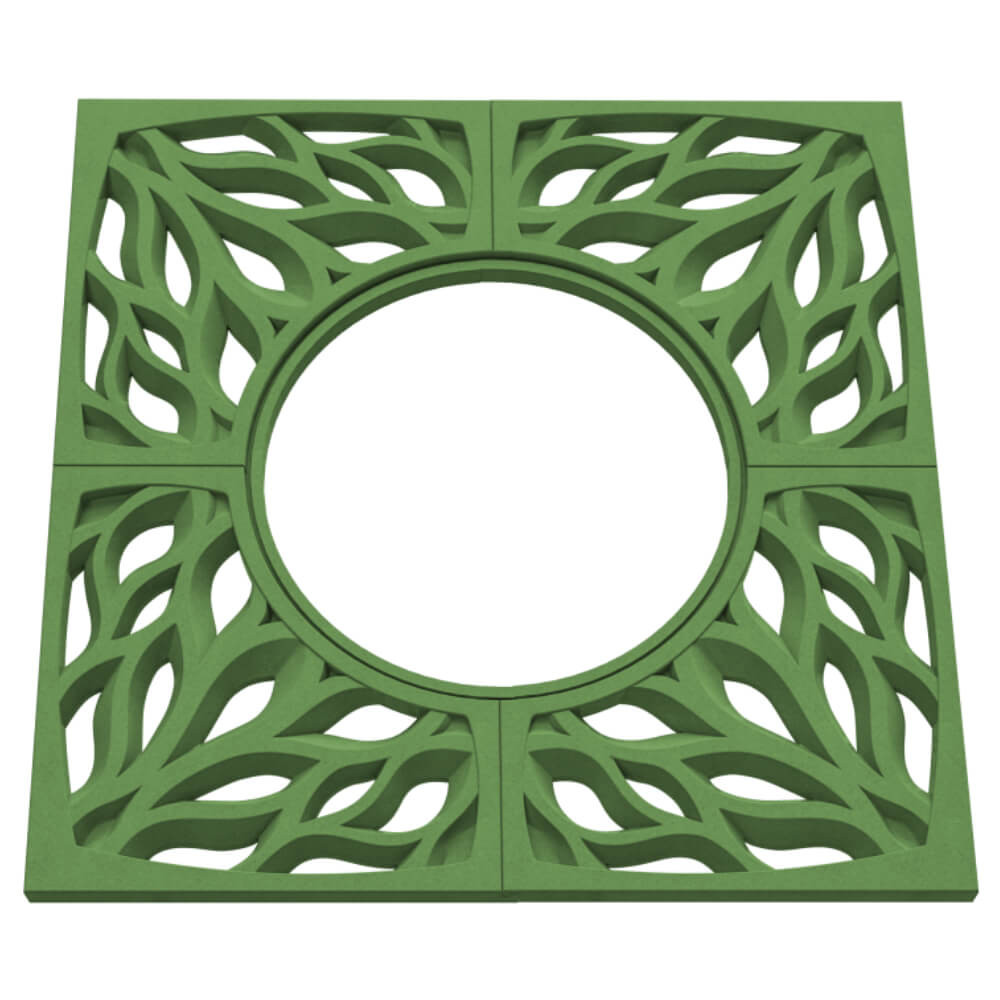 Приствольная решетка для дерева ZKING CRUST 1.2х1.2м Зеленая в Сухуме фото