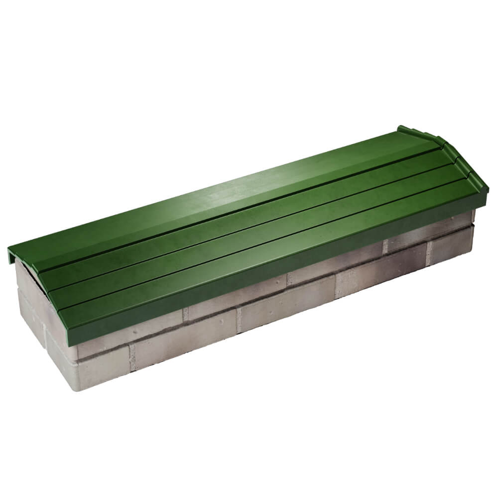 Парапет Zking Бона ХайТек Зеленый посадка на 0.5 кирпича (130мм) в Сухуме фото