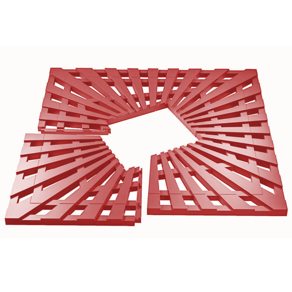 Приствольная решетка для дерева ZKING ATMOSPHERE 1.2х1.2м Красная в Сухуме фото