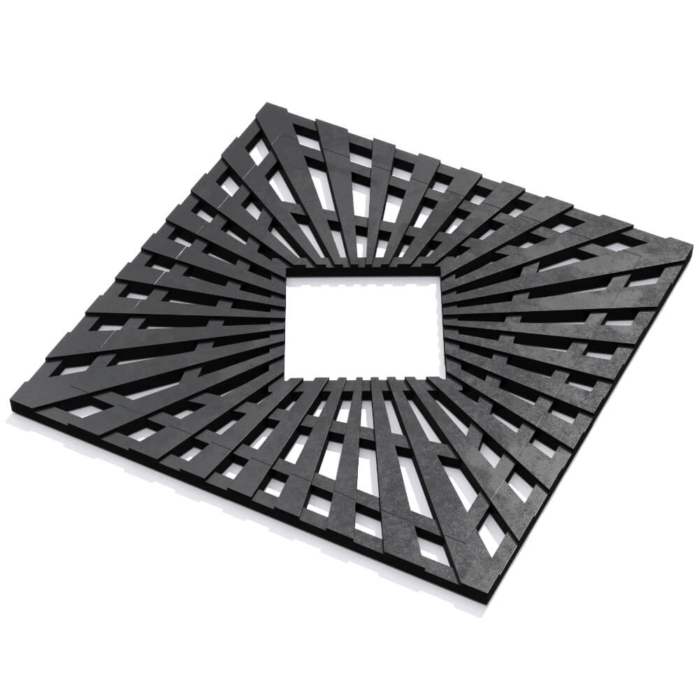 Приствольная решетка для дерева ZKING ATMOSPHERE 1.2х1.2м Черная в Сухуме фото