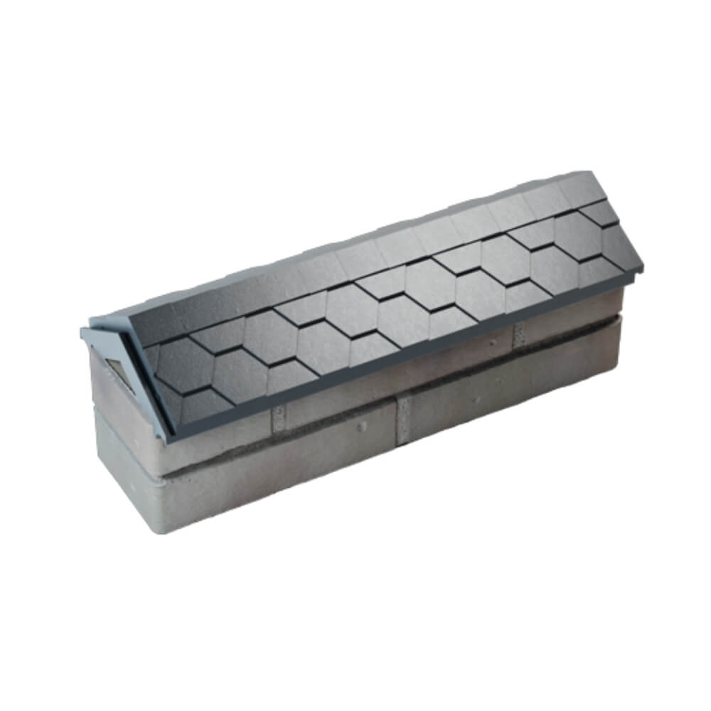 Парапет Zking Эверест Серый с посадкой на 0.5 кирпича (130мм) в Сухуме фото